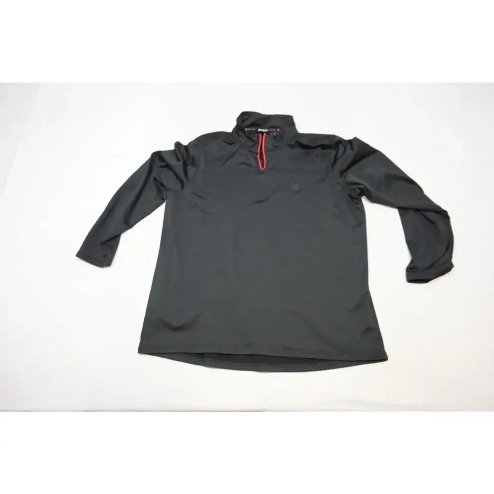 Spyder Fleece Athletic Jacket‎ 1/4 Zip Performance Long Sleeve Mens Size XL